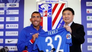 Tevez en China
