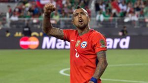 Vidal en la Copa América Centenario