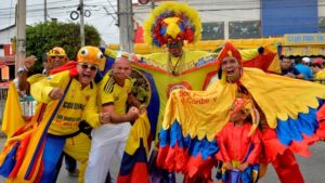 Así se vive la fiesta ‘tricolor’