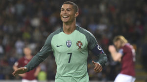 Cristiano con Portugal