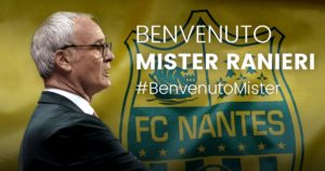 ranieri es nuevo entrenador del nates de francia y de la ligue 1