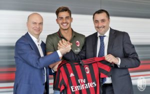 andré silva es nuevo jugador del ac milan a cambio de 40M€ pagados al porto.
