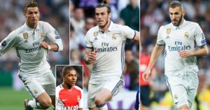 BBC y Mbappé