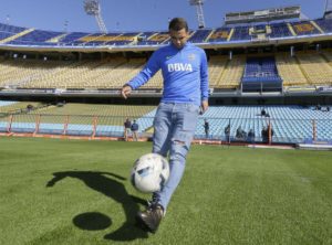 Cardona en la Bombonera