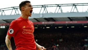 Coutinho con el Liverpool