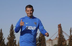 Edwin Cardona con Boca Juniors