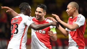 Falcao y Mbappé en Francia