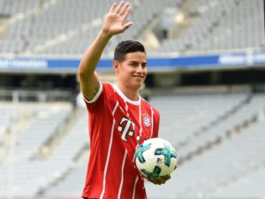 James en el Allianz Arena
