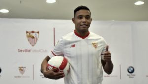 Muriel fue presentado con Sevilla