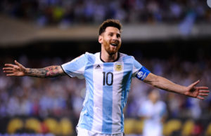 Messi con Argentina
