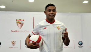 Muriel con Sevilla