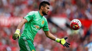Sergio Romero en Old Trafford