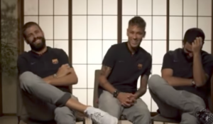 pique trolle a neymar en plena entrevista