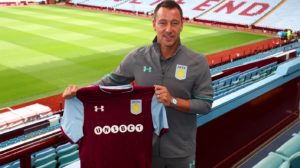 Terry con el Aston Villa