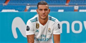 Theo Hernández en el Bernabeú