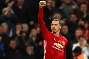 Zlatan con el United