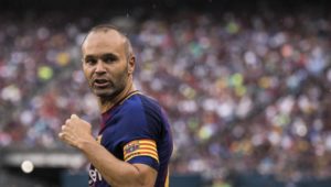 Andres Iniesta, capitán del Barcelona.