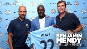 benjamin mendy ficha por el manchester city de pep guardiola