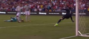 MANO de De Gea al REMATE de Suárez