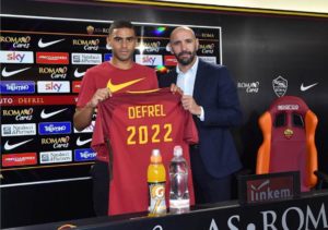 defrel es nuevo delantero de la roma