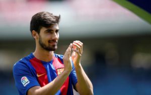 André Gomes con el Barca
