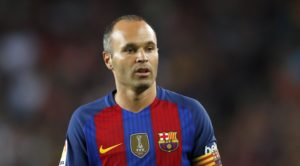 Andrés Iniesta en el Camp Nou