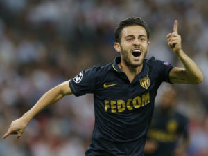 Bernardo Silva con el Mónaco
