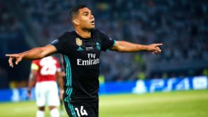 Casemiro con el Real Madrid