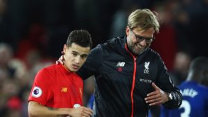 Coutinho y Klopp