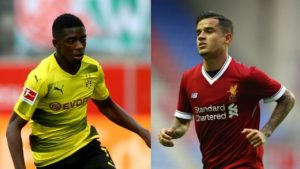 Dembele y Coutinho