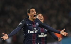 Di María con el PSG
