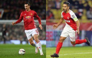Falcao e Ibrahimovic