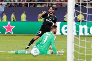Isco con el Real Madrid