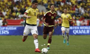 James ante Venezuela