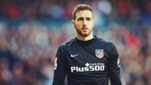 Oblak con el Atlético de Madrid