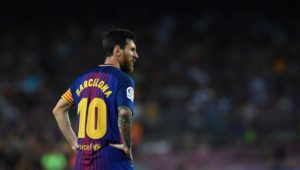 Messi en el Camp Nou