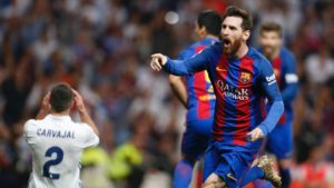 Messi ante el Madrid