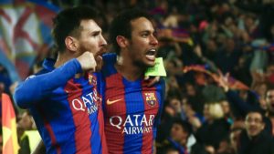 Messi y Neymar