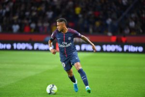 Neymar con el PSG