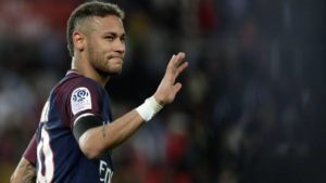 Neymar con el PSG