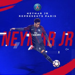 Neymar presentado por el PSG