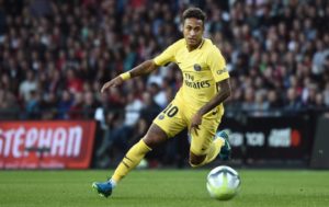 Neymar con el PSG