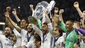 Real Madrid con la Champions