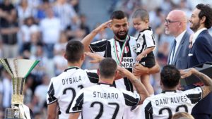 Rincón con la Juve