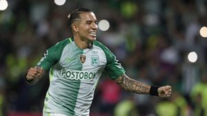 el gol de Dayro Moreno que pone a ganar al 'verdolaga' ante América.