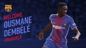 oficial. dembele es nuevo jugador del barcelona