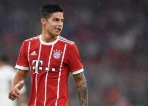 james rodriguez en el bayern munich