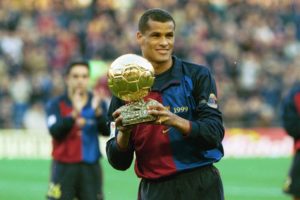 Rivaldo se convirtió en un ídolo para la afición del FC Barcelona.