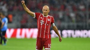 Arjen Robben con el Bayern Múnich
