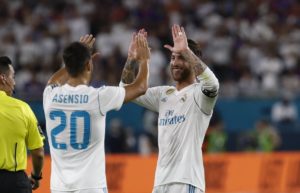 Asensio y Sergio Ramos
